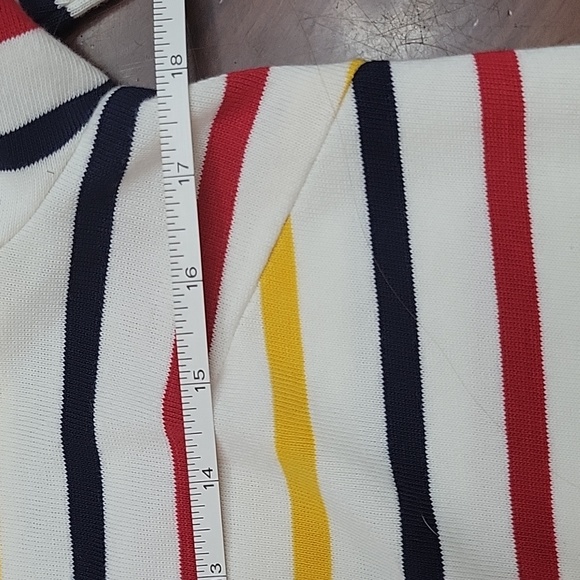 Old Navy White Striped SP Pullover Dress - Picture 7 of 7